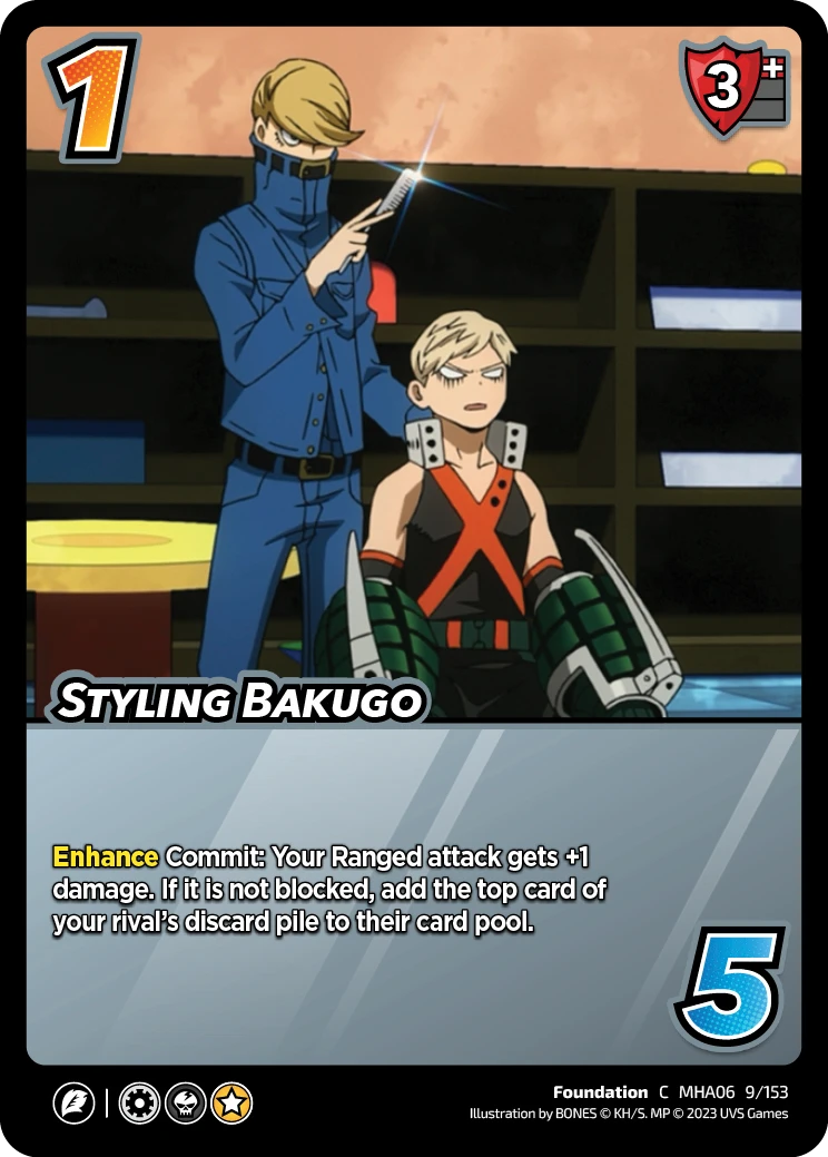Styling Bakugo