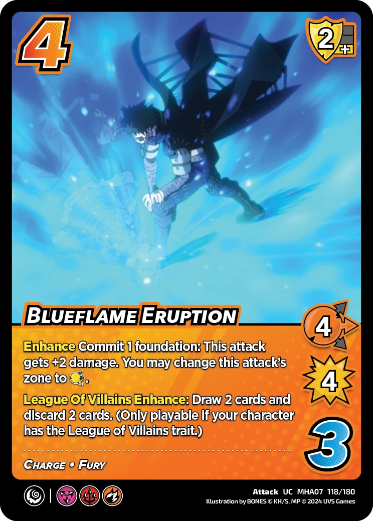 Blueflame Eruption