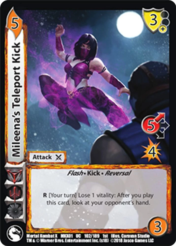 Mileena's Teleport Kick