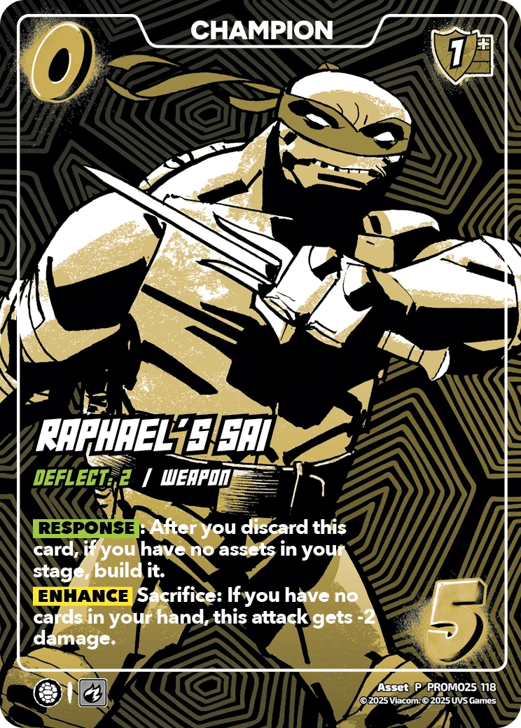 Raphael’s Sai
