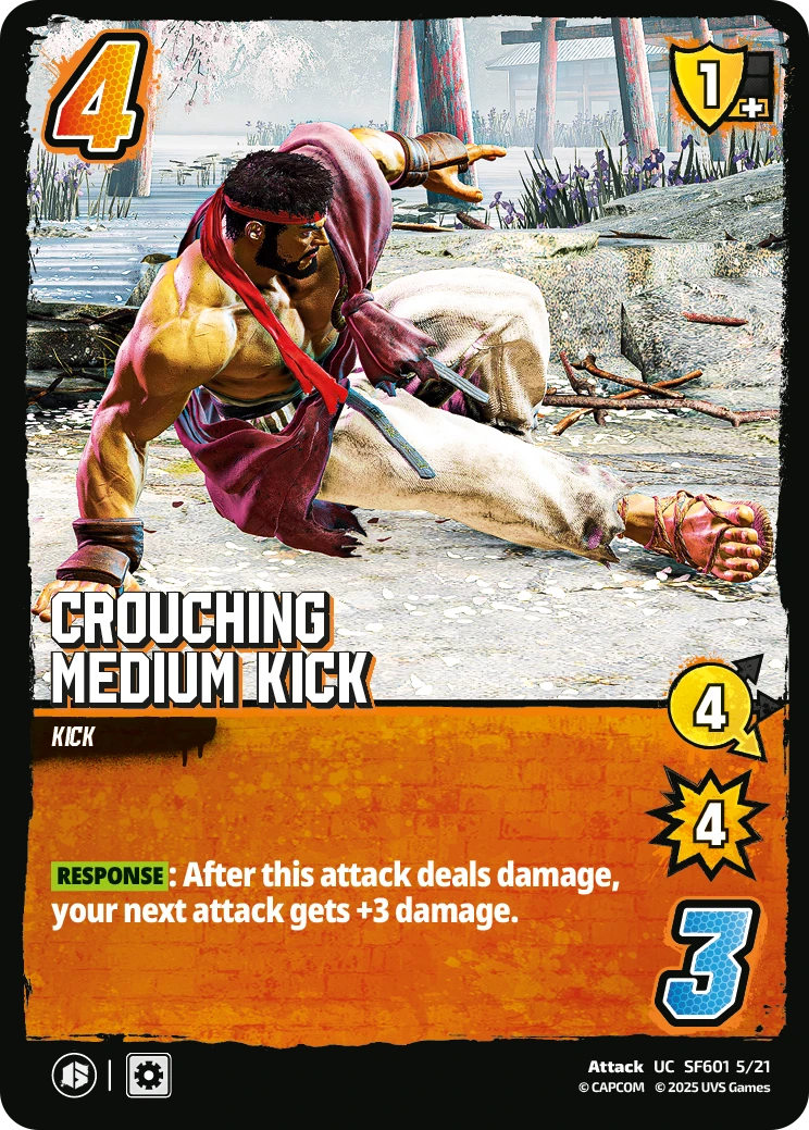 Crouching Medium Kick
