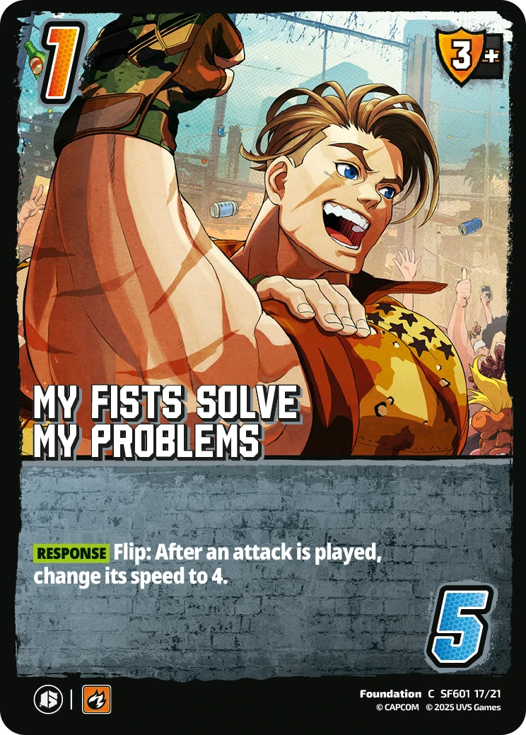 My Fists Solve My Problems
