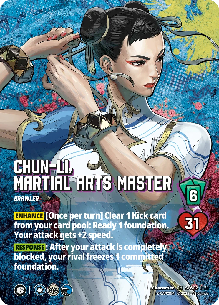 Chun-Li, Martial Arts Master