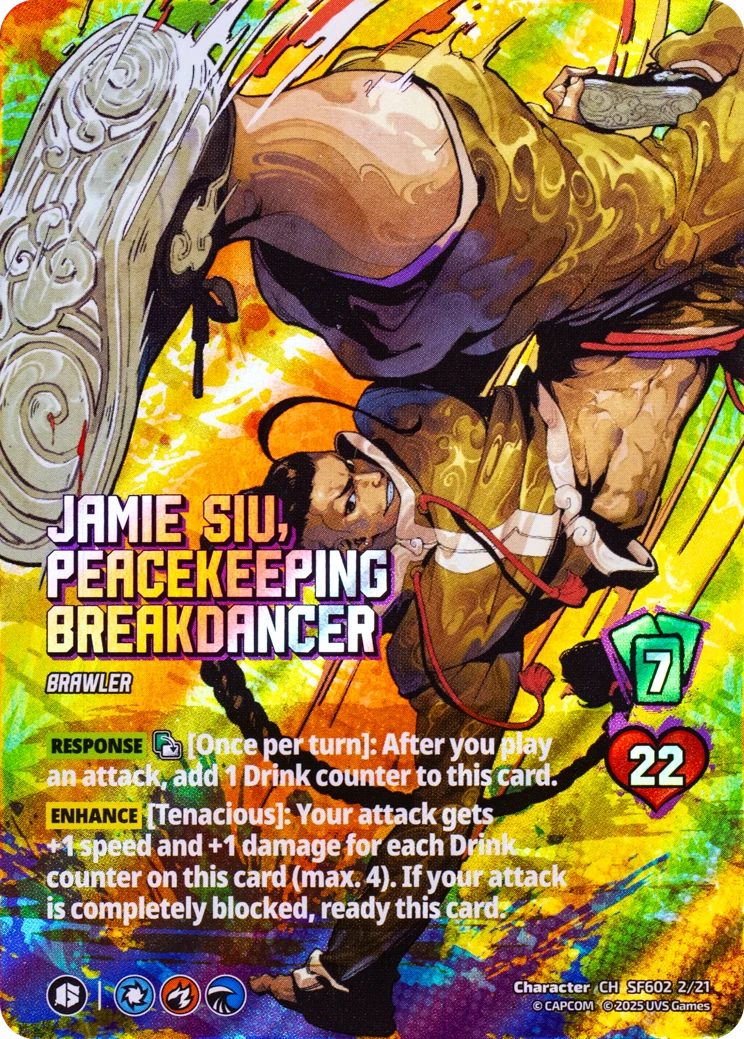Jamie Siu Peacekeeping Breakdancer