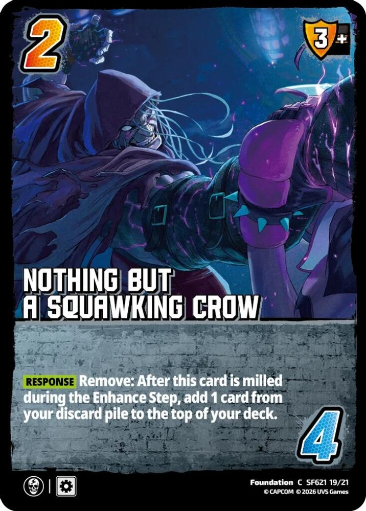 Nothing But A Squawking Crow