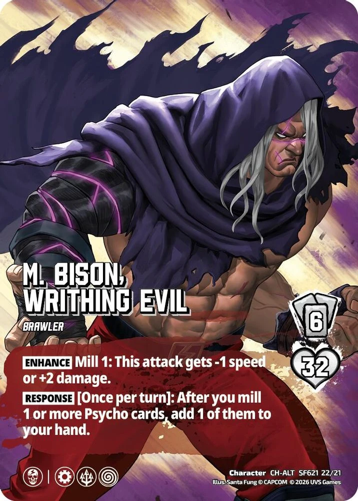 M. Bison, Writhing Evil