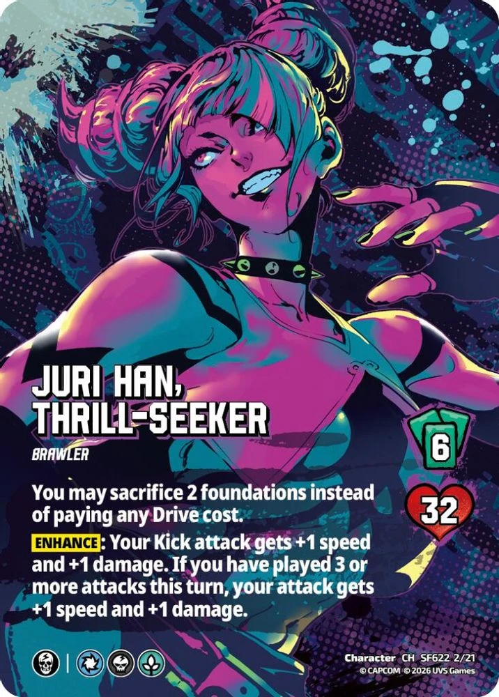 Juri Han, Thrill-Seeker