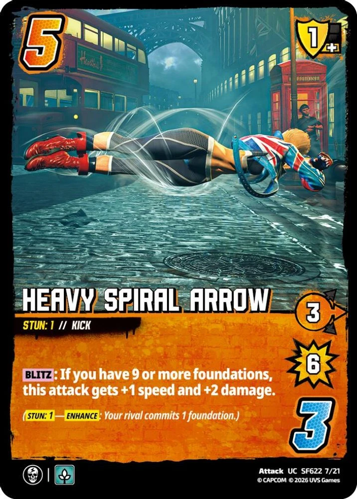 Heavy Spiral Arrow