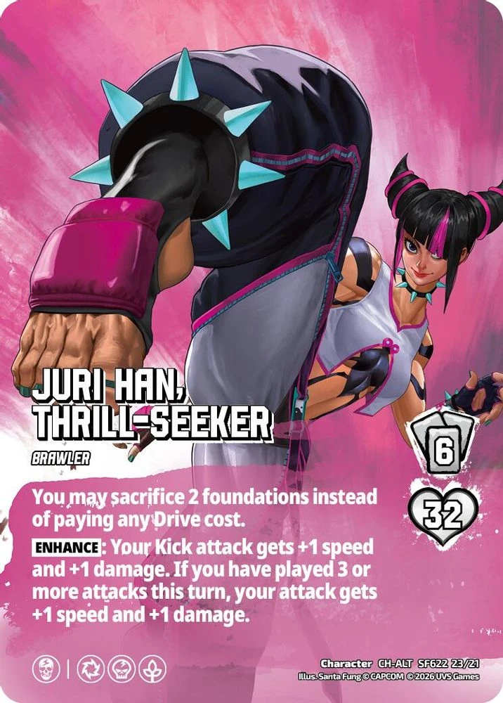 Juri Han, Thrill-Seeker