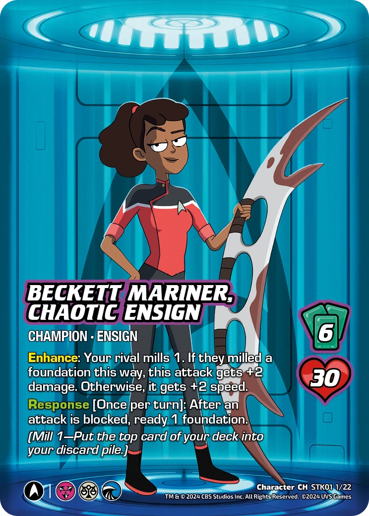 Beckett Mariner, Chaotic Ensign