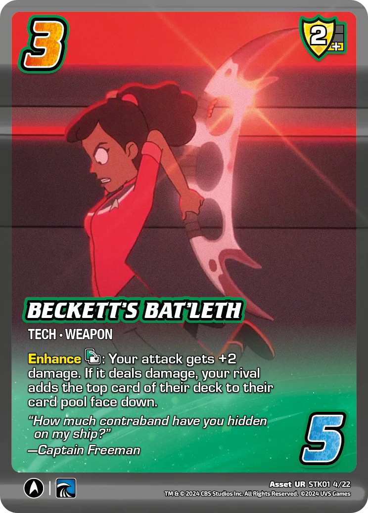 Beckett’s Bat’leth