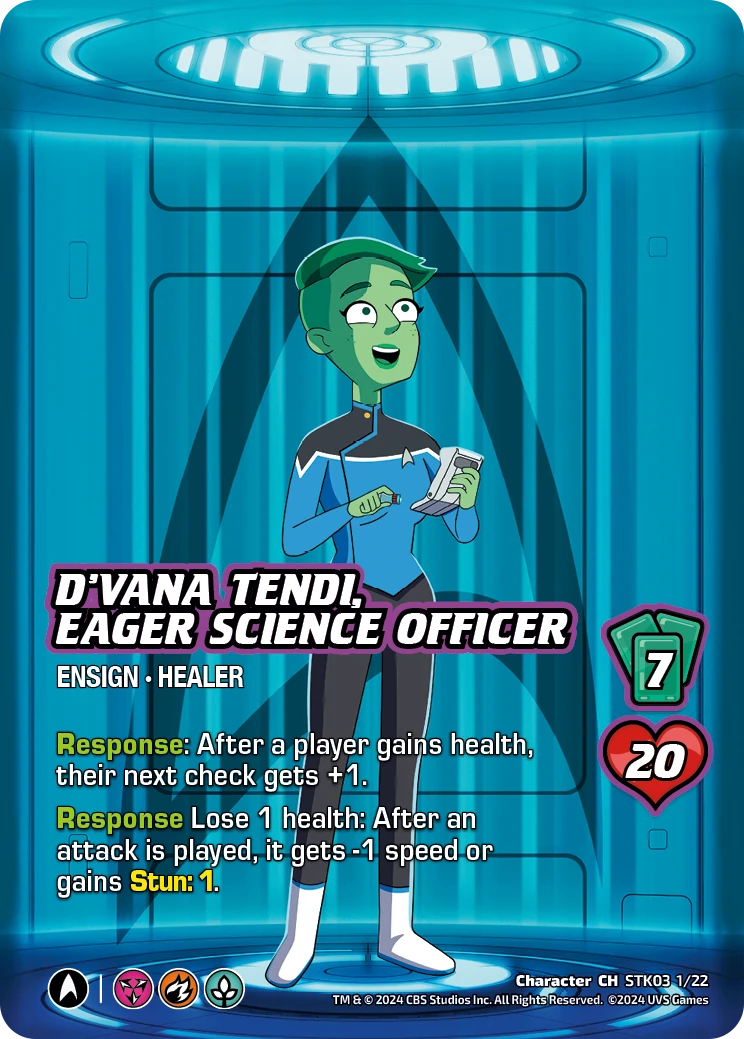 D’Vana Tendi, Eager Science Officer