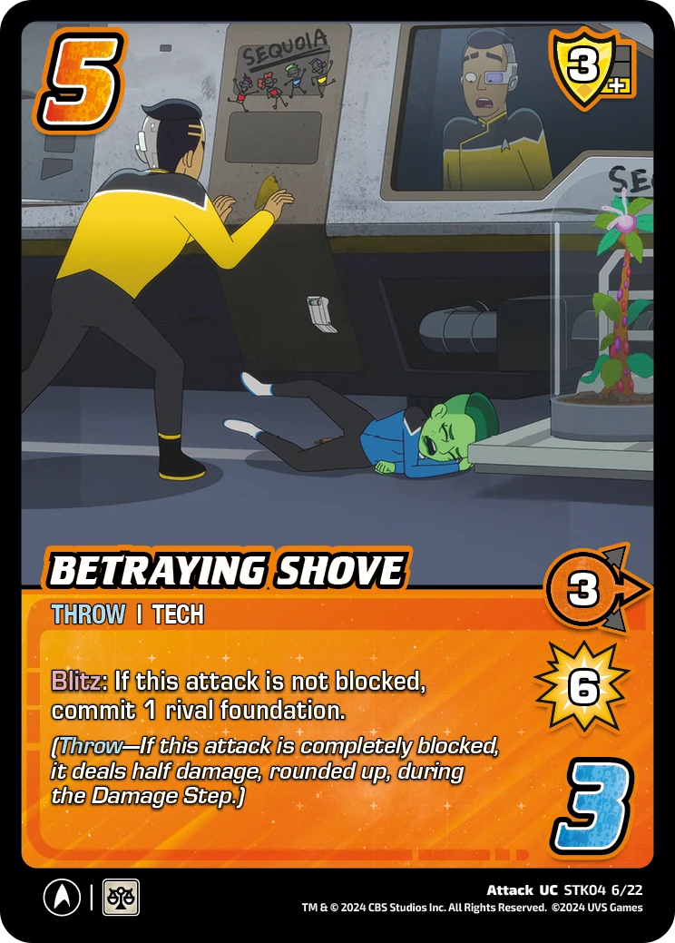Betraying Shove