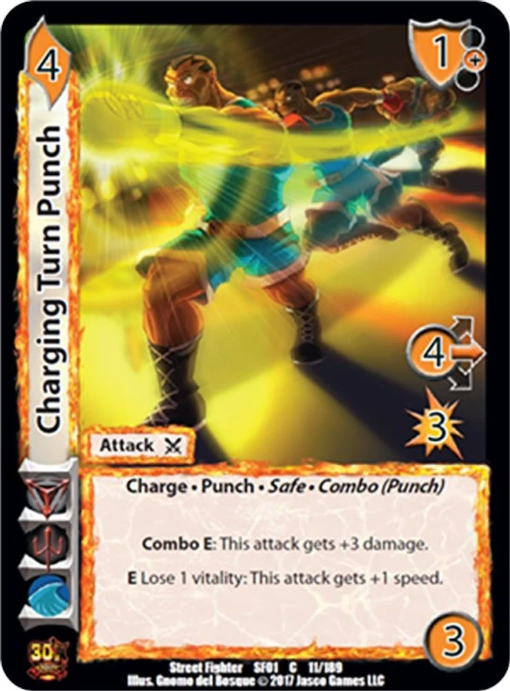 Charging Turn Punch