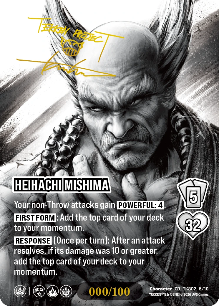 Heihachi Mishima (Autograph Version)