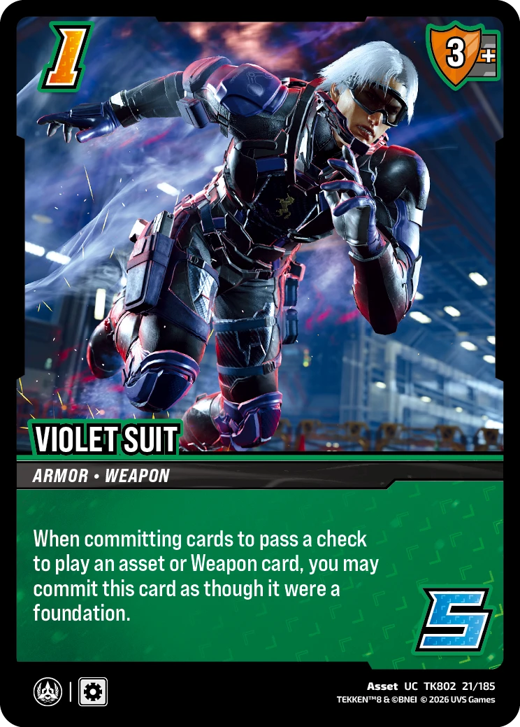Violet Suit