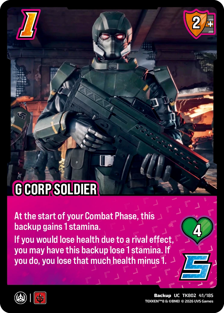 G Corp Soldier