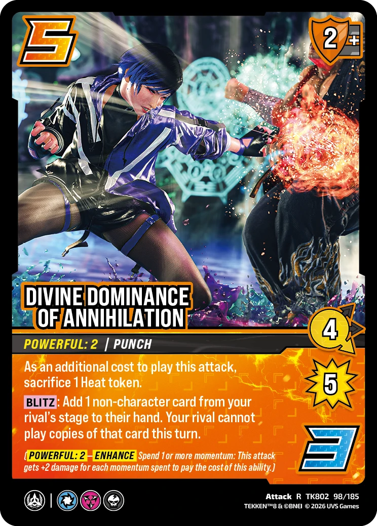 Divine Dominance of Annihilation