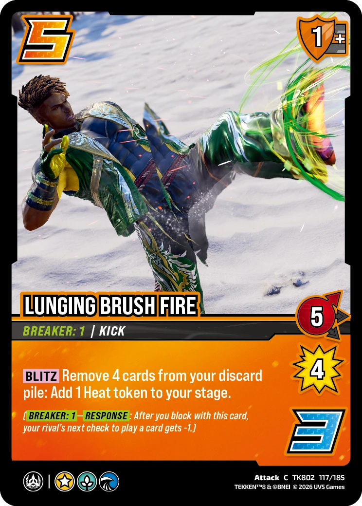 Lunging Brush Fire