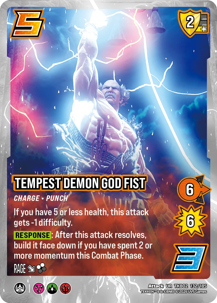 Tempest Demon God Fist
