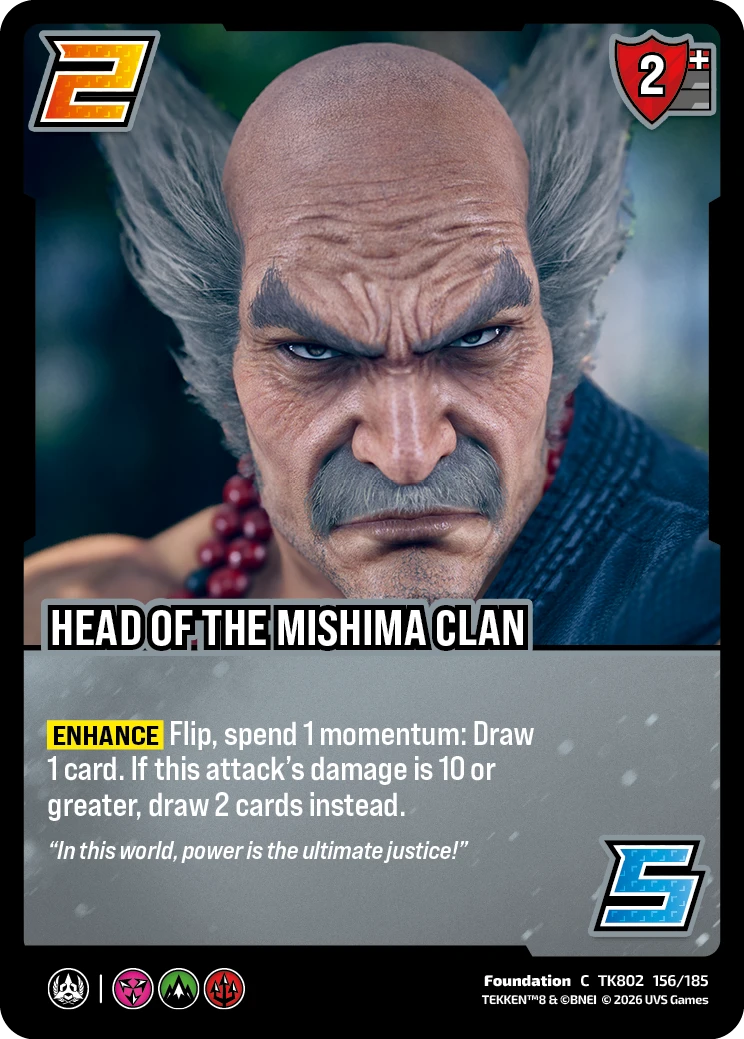 Head of the Mishima Clan