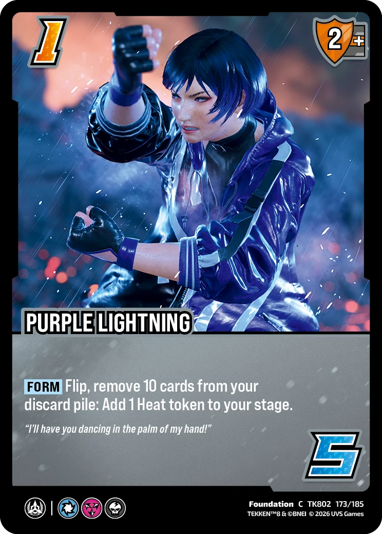 Purple Lightning