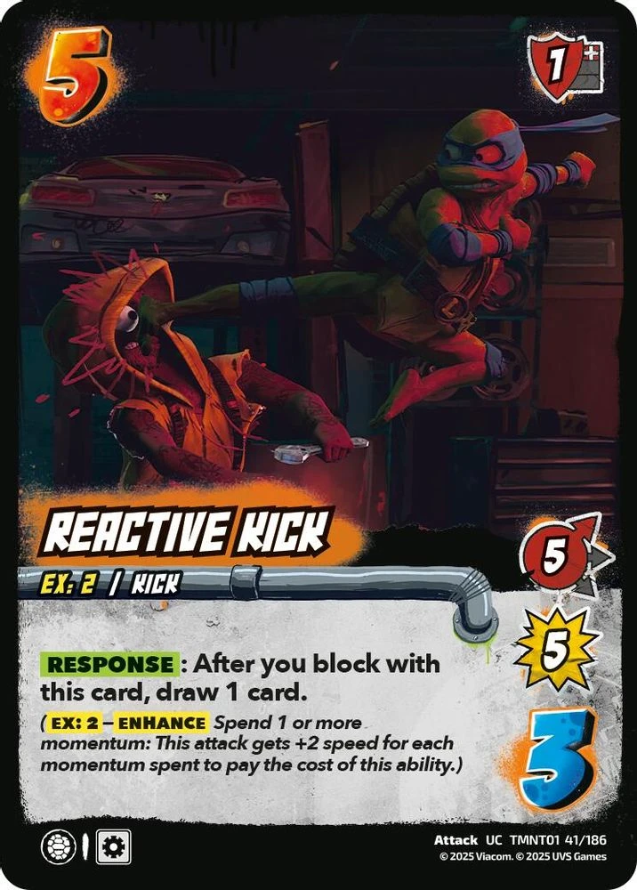 Reactive Kick