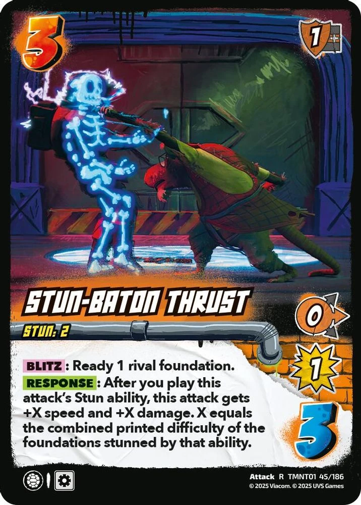 Stun-Baton Thrust
