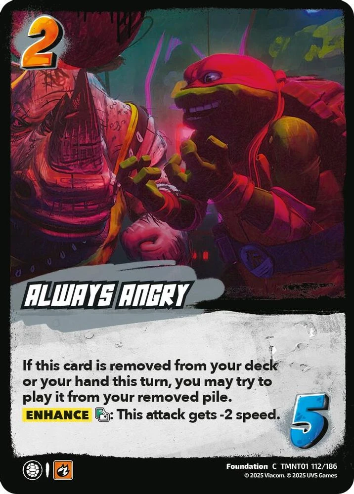Always Angry