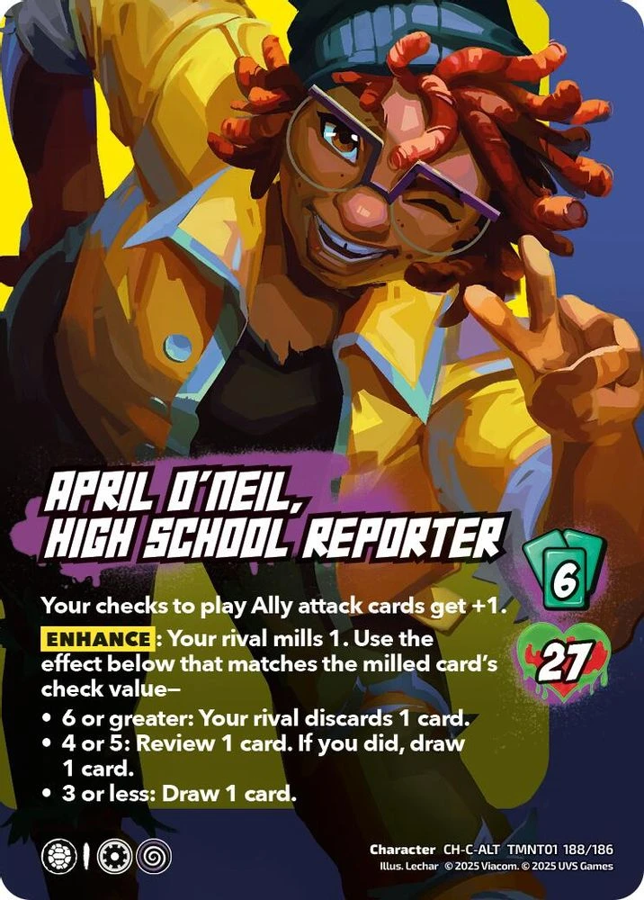 April O'Neil, High School Reporter
