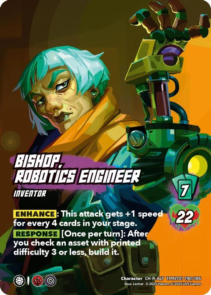 Bishop, Robotics Engineer