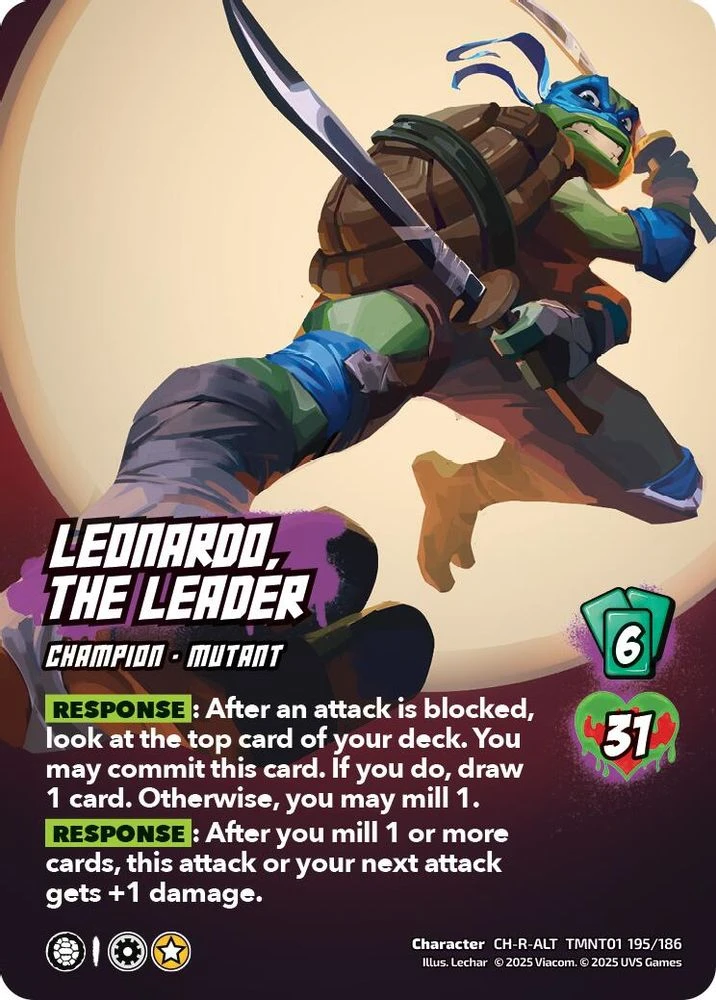 Leonardo, the Leader