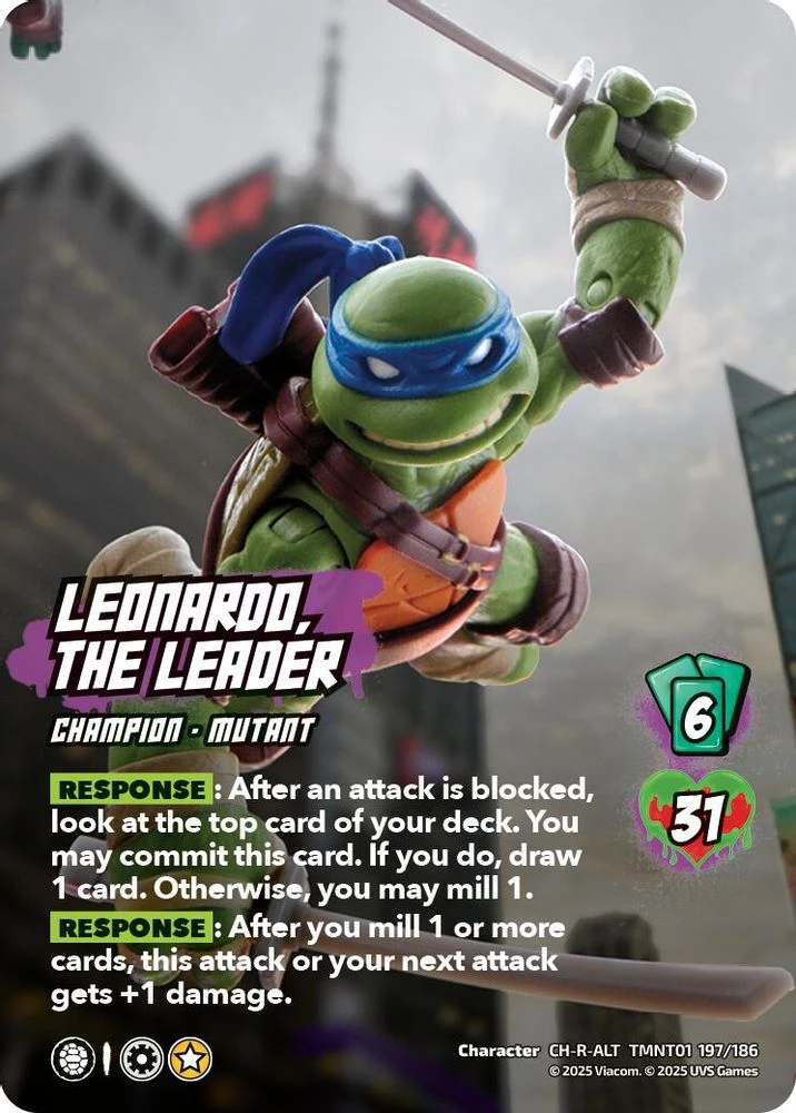 Leonardo, the Leader