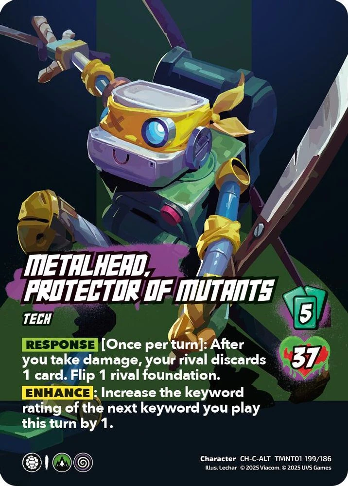 Metalhead, Protector of Mutants