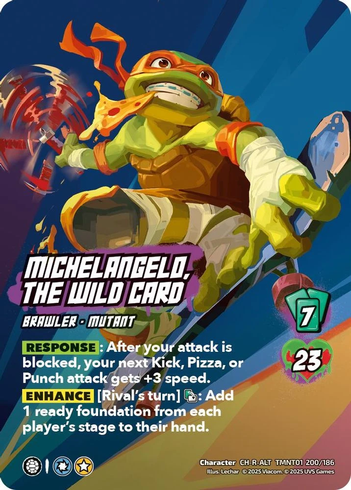 Michelangelo, the Wild Card