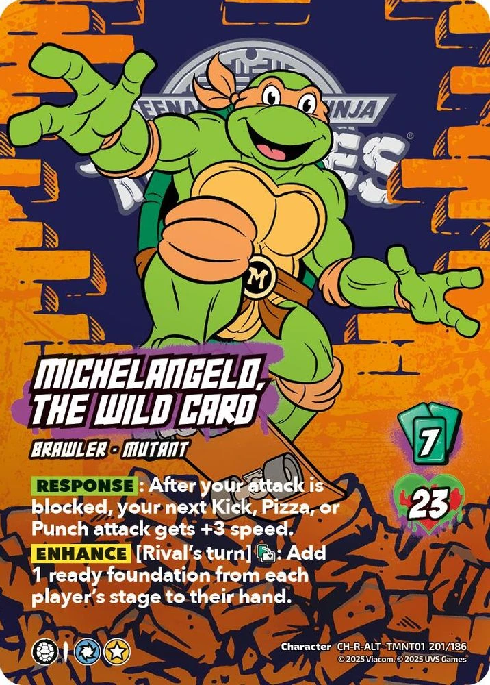 Michelangelo, the Wild Card