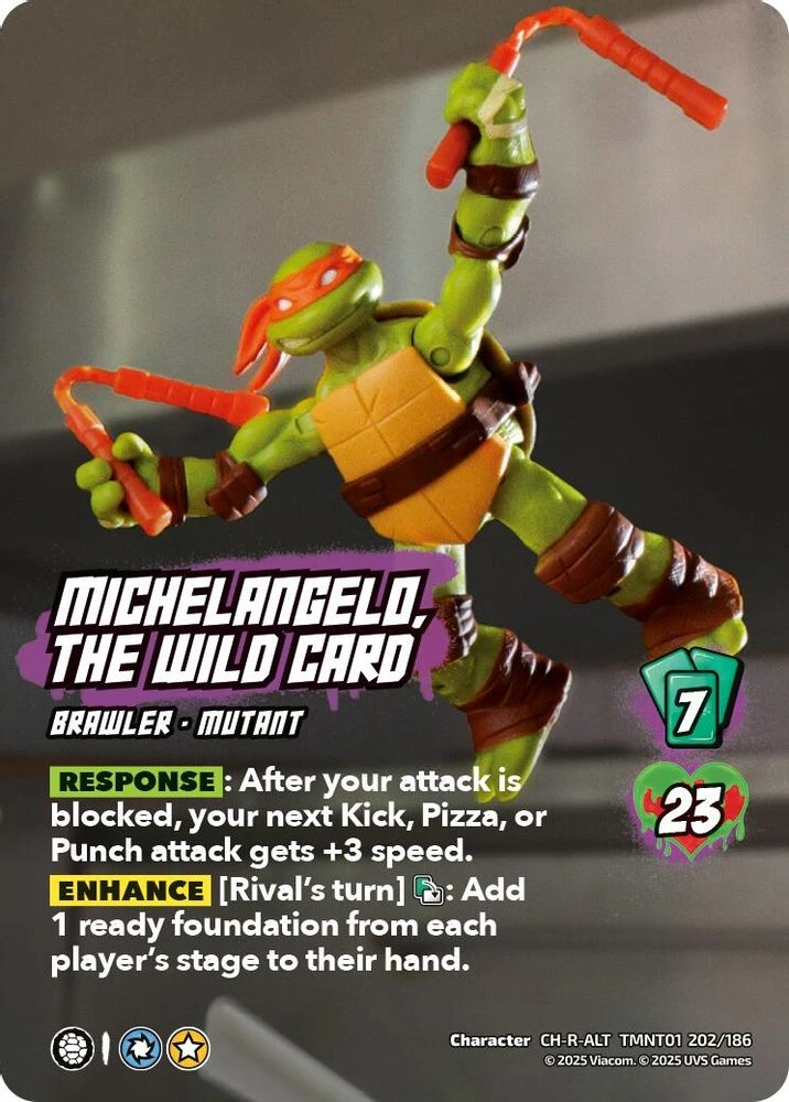 Michelangelo, the Wild Card