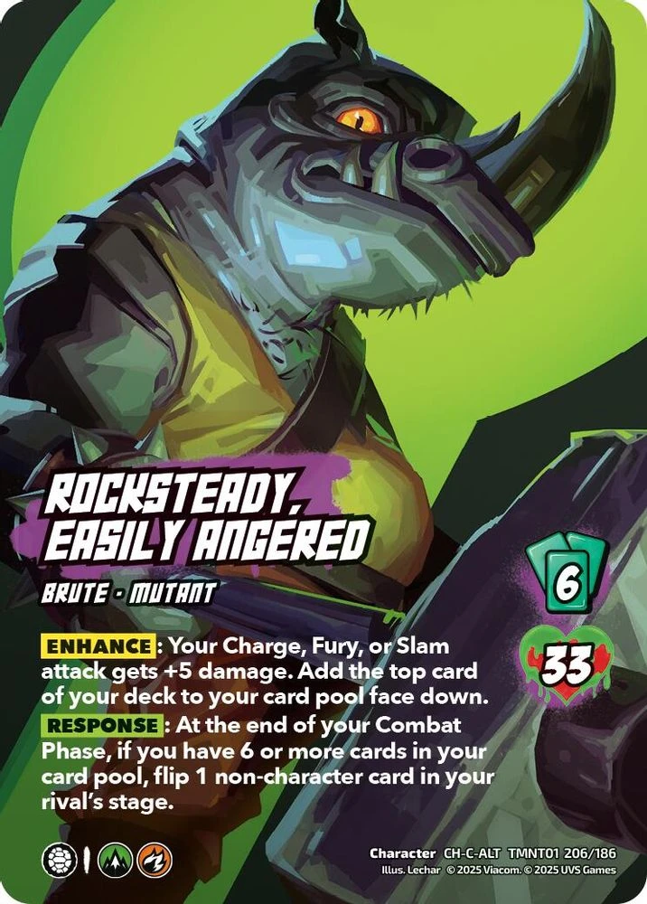 Rocksteady, Easily Angered