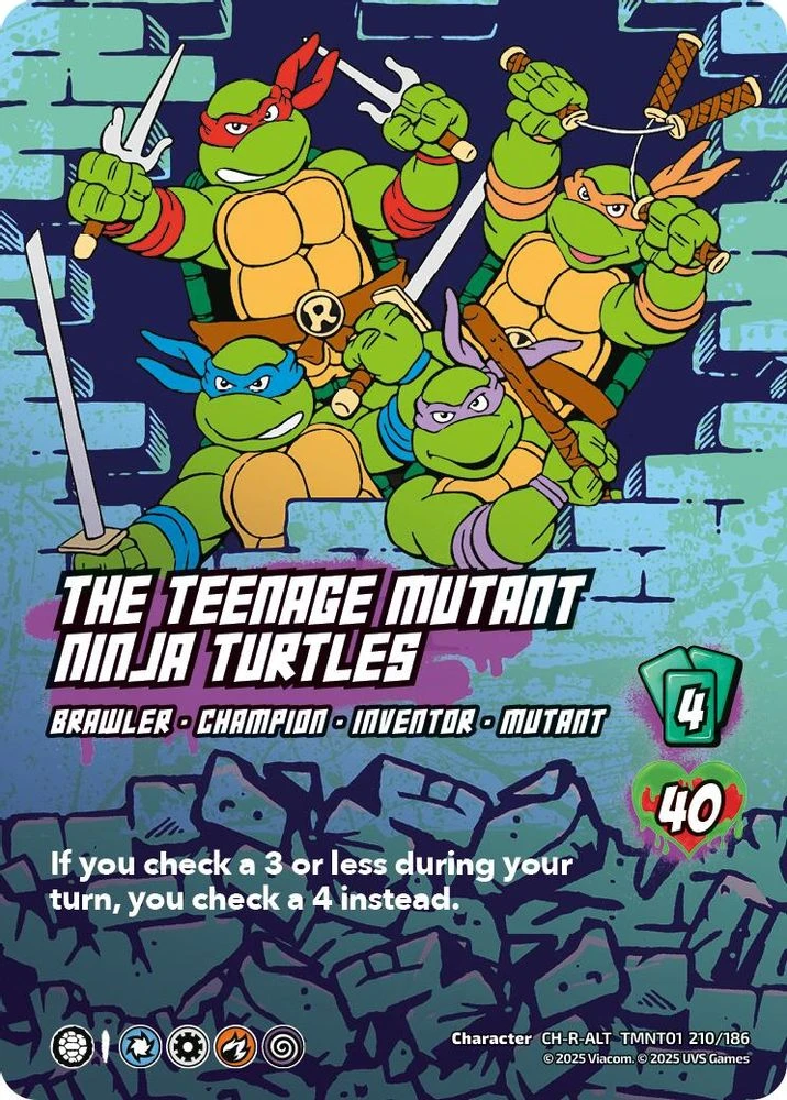 The Teenage Mutant Ninja Turtles