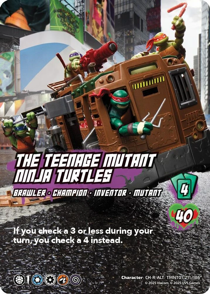 The Teenage Mutant Ninja Turtles