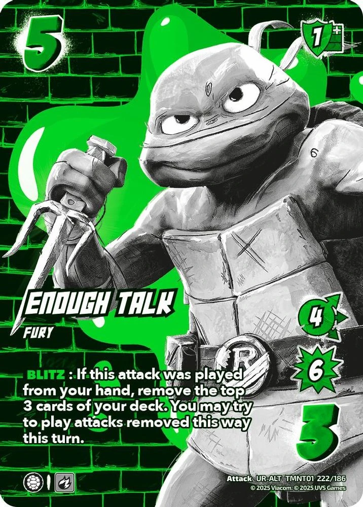Enough Talk