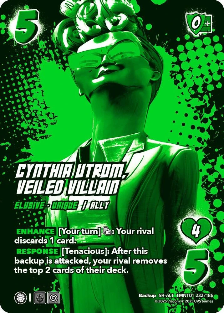 Cynthia Utrom, Veiled Villain