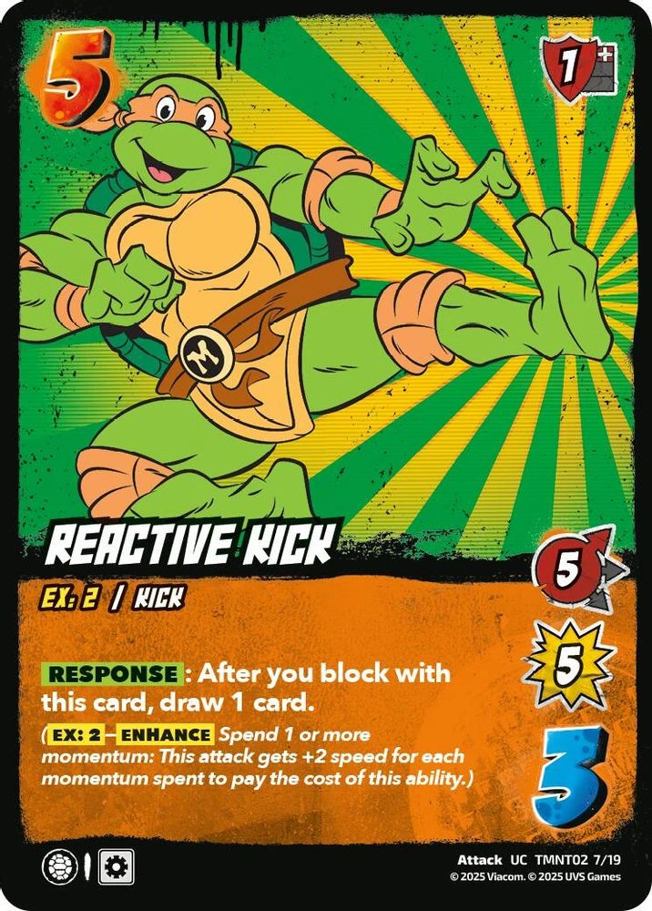 Reactive Kick