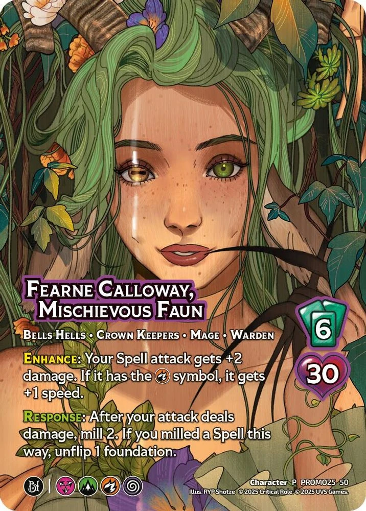 Fearne Calloway, Mischievous Faun