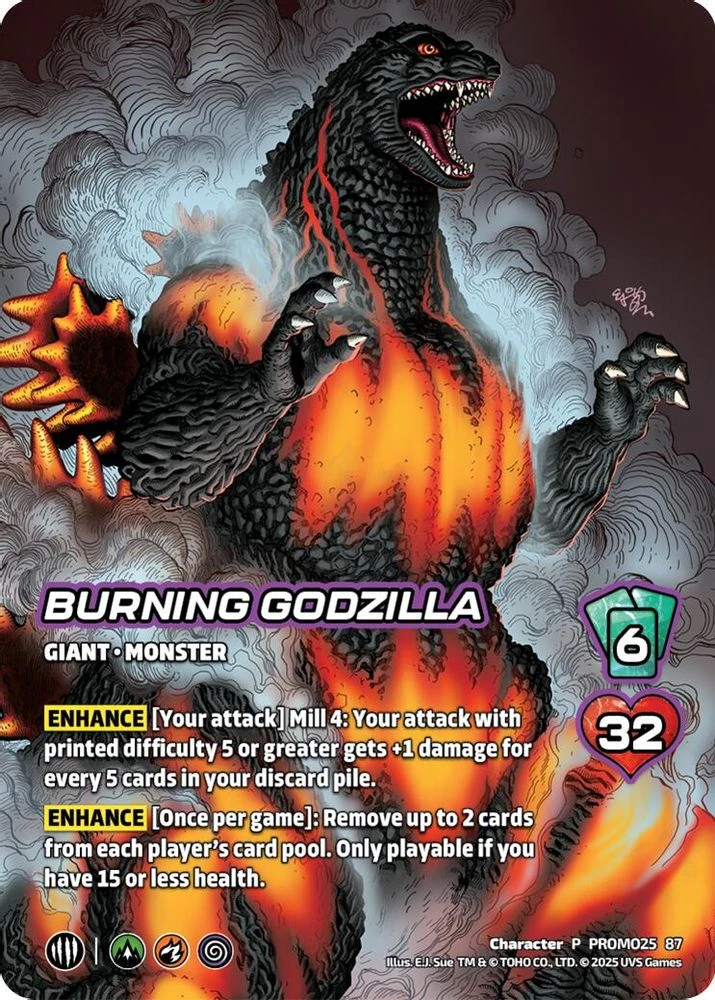Burning Godzilla