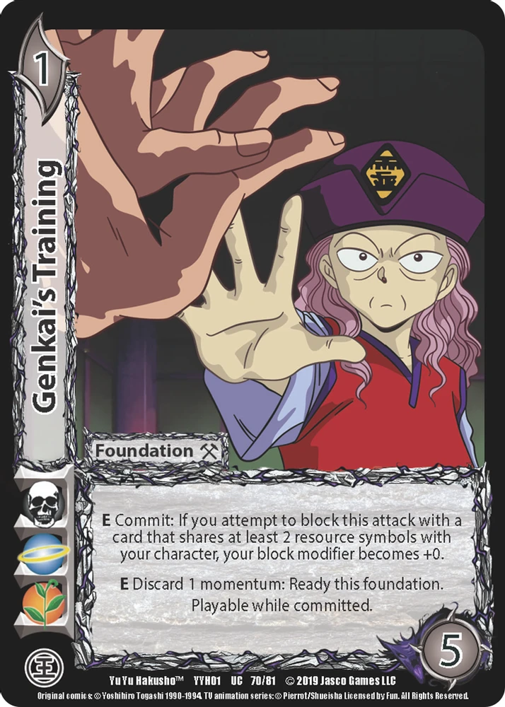 Genkai's Training