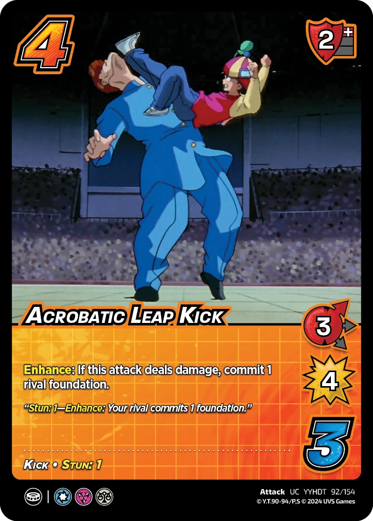 Acrobatic Leap Kick