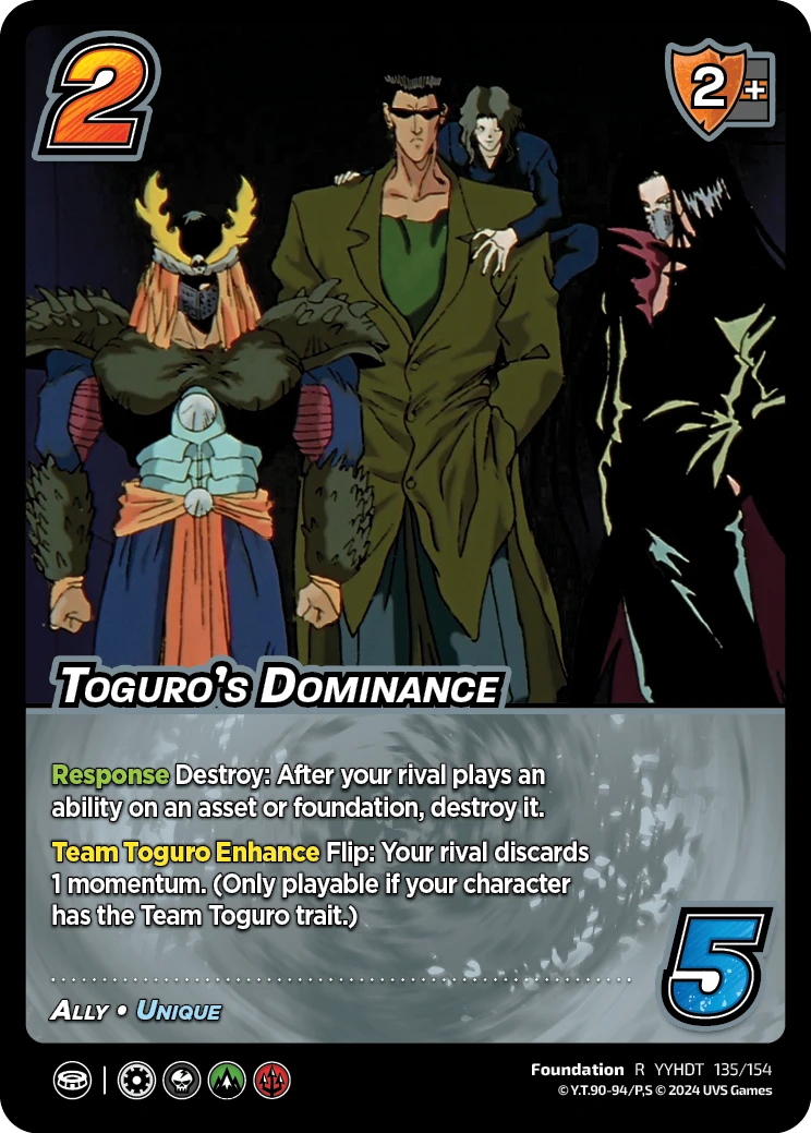 Toguro’s Dominance