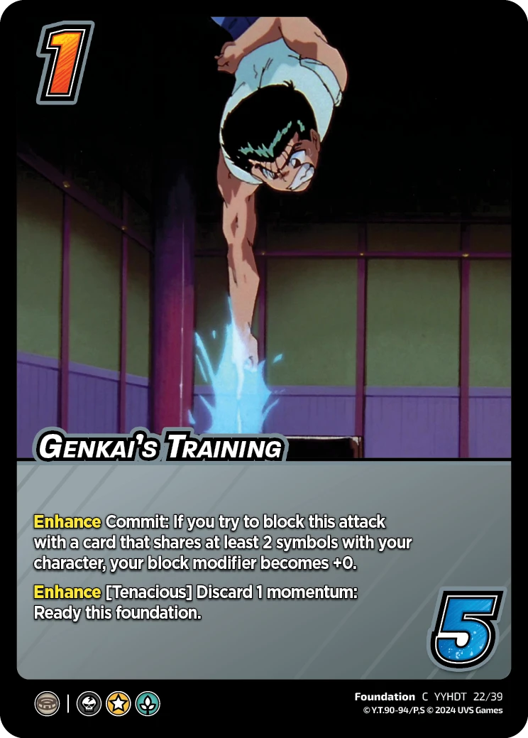 Genkai’s Training