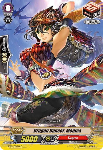 Dragon Dancer, Monica